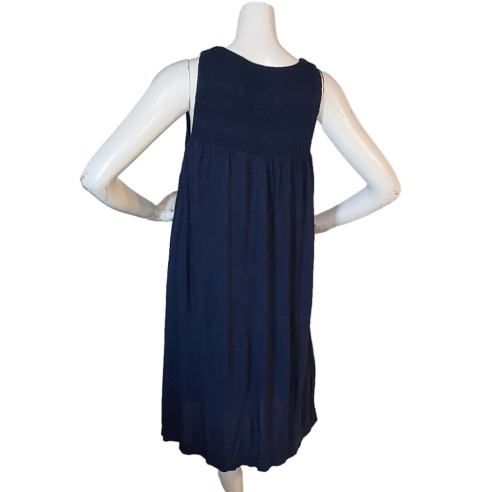 TOMMY BAHAMA LITTLE NAVY BLUE ‎ DRESS WOMEN'S S/P - Picture 3 of 6
